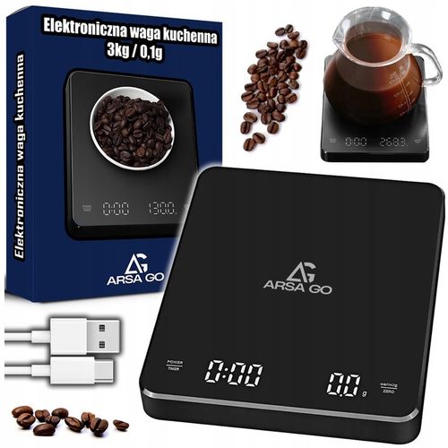 ELEKTRONICZNA WAGA KUCHENNA PRECYZYJNA 3000g I 0,1g WYŚWIETLACZ na Arena.pl
