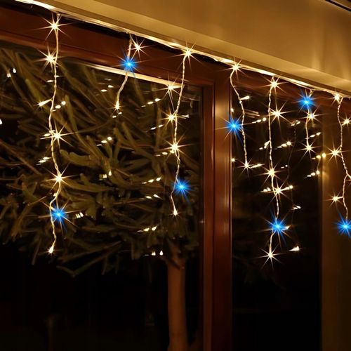 SOPLE LED 500 LAMPKI ZEWNĘTRZNE 18 m Światełka Świąteczne Zew IP44 + FLASH na Arena.pl