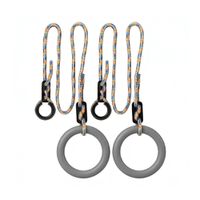 kółka gimnastyczne okrągłe szary