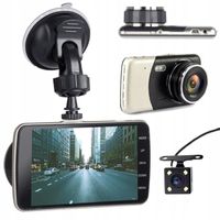 REJESTRATOR JAZDY SLIM KAMERA COFANIA PRZÓD TYŁ