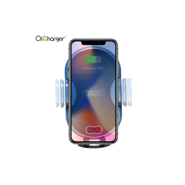 TECHLY UCHWYT DO SMARTPHONA Z ŁADOWARKĄ BEZPRZEWODOWĄ QI zdjęcie 2