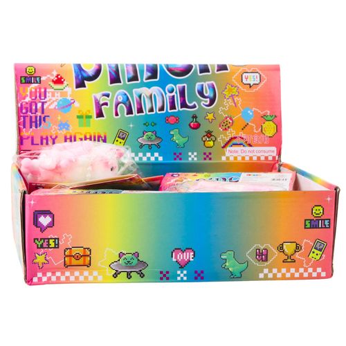 Gniotek Sensoryczny Miękki Kotek Z Perłami Pomponiki Biały 8cm na Arena.pl