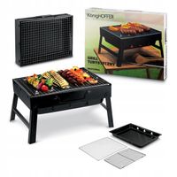 GRILL Węglowy OGRODOWY Turystyczny SKŁADANY WALIZKA Przenośny Tadar