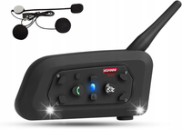 Interkom Motocyklowy Koanni V6 Pro USB-C Bluetooth 1200m Aplikacja EUC