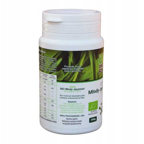 BIO Młody Jęczmień 280g TABLETKI suplement diety na Arena.pl