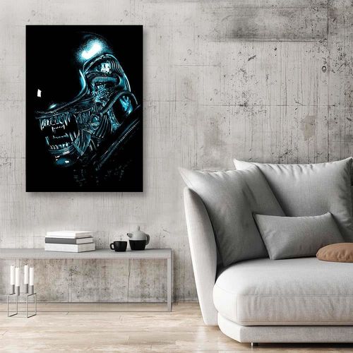 Obraz na płótnie – Canvas, Portret sci-fi 40x60 na Arena.pl