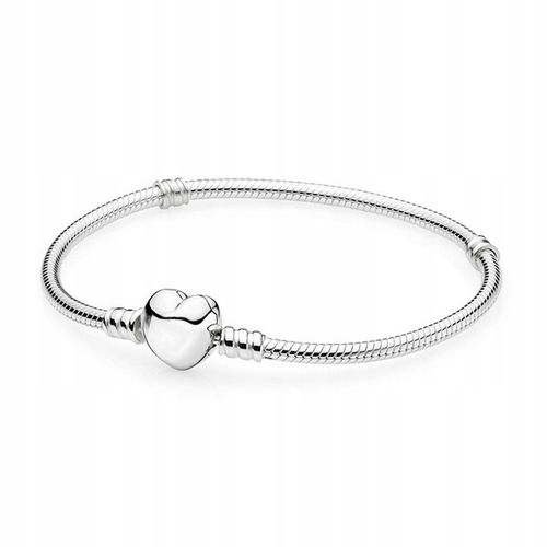 Bransoletka modułowa srebrna Srebrne Serce 19 cm na Arena.pl