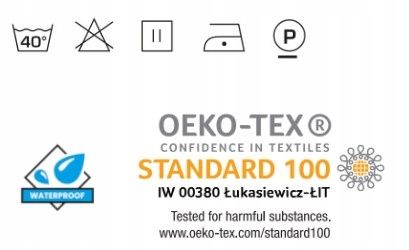 PODUSZKA ogrodowa PIANKA 3CM OXFORD 40KL 40x60 CM na Arena.pl