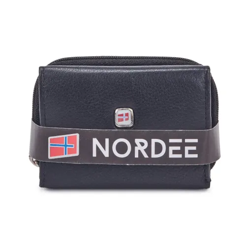 męski portfel nordee gw-924 rfid skóra naturalna czarny na Arena.pl