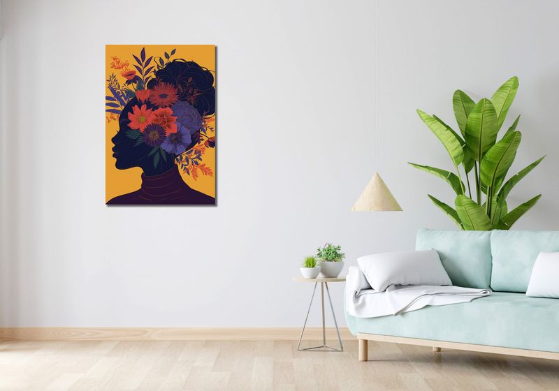 Obraz 60x90cm Botaniczna Muza zdjęcie 2