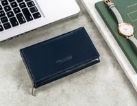 Podłużny damski klasyczny portfel od 4U Cavaldi