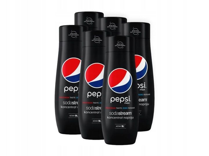 Syrop SODASTREAM Pepsi Max Zero bez cukru 6x440 ml zdjęcie 1
