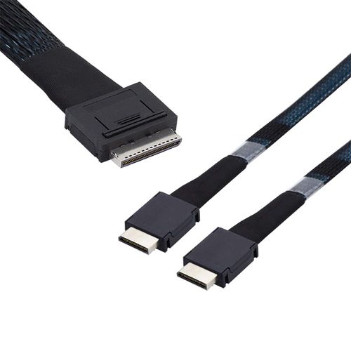 Aktywny kabel danych NFHK OCuLink PCI-Express SFF-8611 8x 8-lane 50 cm na Arena.pl