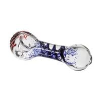 lufka szklana bowl z turbo - niebieska 10,5 cm