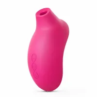 lelo sona 2 cerise - soniczny stymulator z 12 trybami, wodoodporny