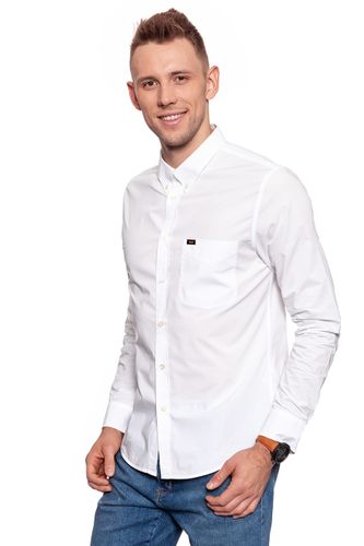 LEE SLIM BUTTON DOWN WHITE L66VOA12 L na Arena.pl