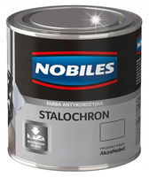 NOBILES STALOCHRON FARBA ANTYKOROZYJNA BRĄZOWY CZEKOLADOWY 8017 POŁYSK 2.5L