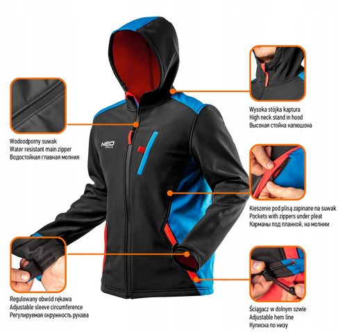 NEO 81-558 KURTKA BLUZA ROBOCZA SOFTSHELL HD+ M na Arena.pl
