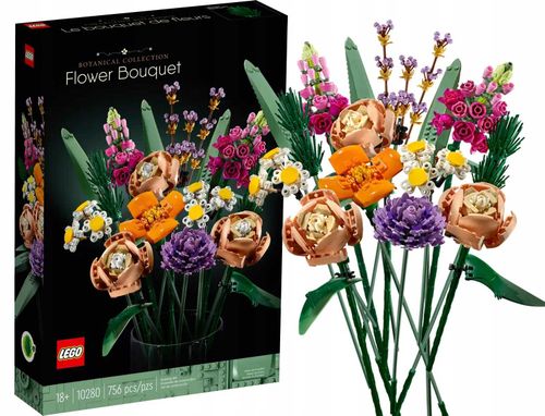 10280 - lego the botanical collection - bukiet kwiatów na Arena.pl