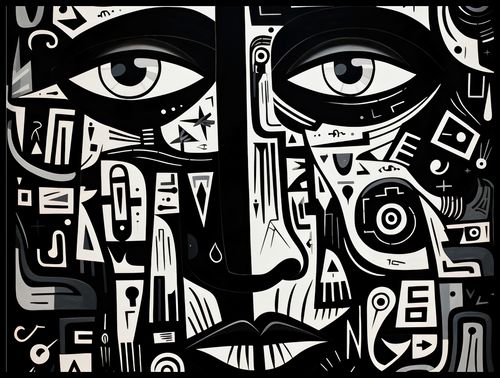 Plakat 80x60cm Labirynt Myśli na Arena.pl