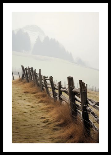 Plakat 30x45cm Spowity Mgłą na Arena.pl