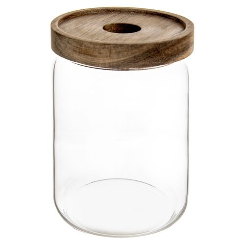 Pojemnik Szklany Kuchenny Szczelny do Żywności Produktów Sypkich 0,97L na Arena.pl