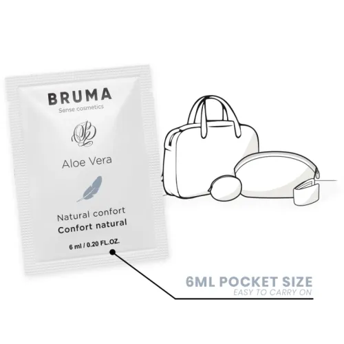 bruma aloe vera żel nawilżający intymny 6 ml - naturalny komfort na Arena.pl