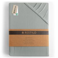 Prześcieradło Bawełna z Gumką Jantar ciemnoszare 180x200 DecoKing