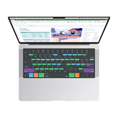 Nakładka na klawiaturę Verskin Microsoft Office Excel Shortcuts Keyboard na Arena.pl