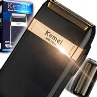 PORĘCZNA Golarka Elektryczna Foliowa KEMEI Maszynka do Golenia Brody Retro