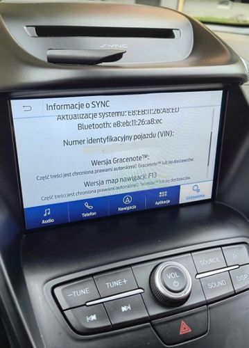 MAPA AKTUALIZACJA DO NAWIGACJI GPS FORD SYNC3 EUROPA F13 2024/2025 na Arena.pl