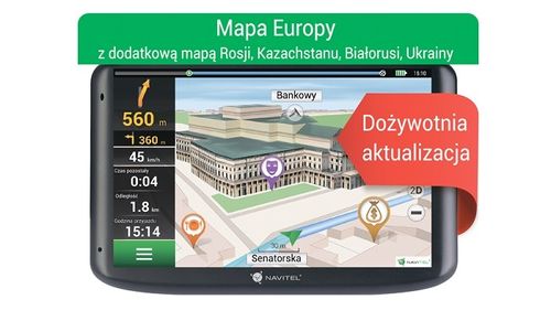 Nawigacja Gps Navitel E500 +Eu +Pl +Rosja +Ukraina na Arena.pl