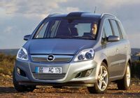 OPEL ZAFIRA B - Listwy CHROM GRILL atrapa Tuning