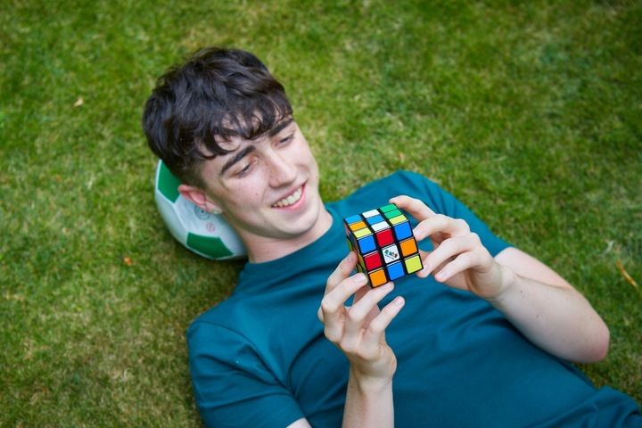 KOSTKA RUBIKA ORYGINALNA KLASYCZNA + BRELOK 3X3 zdjęcie 14