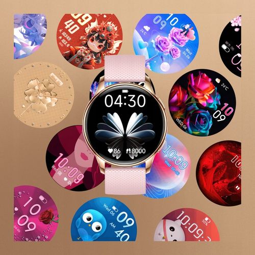 SMARTWATCH ZEGAREK DAMSKI MENU POLSKIE FUNKCJA DZWONIENIA SMART WATCH PULS na Arena.pl