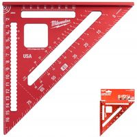 MILWAUKEE KĄTOWNIK CIESIELSKI STOLARSKI ALUMINIOWY PODZIAŁKA METRYCZNA