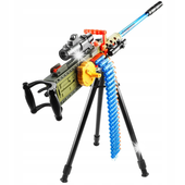 KARABIN PISTOLET ZABAWKA STATYW 24 POCISKI DLA DZIECI PREZENT