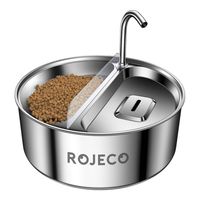 Poidło Fontanna Rojeco 3.2L Stal Nierdzewna DLA Kota Miska 2w1