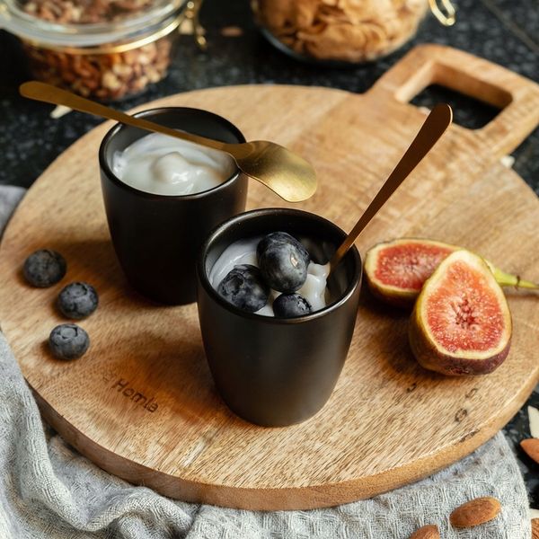 DESKA okrągła do krojenia MANGO 33x27 cm HOMLA zdjęcie 6