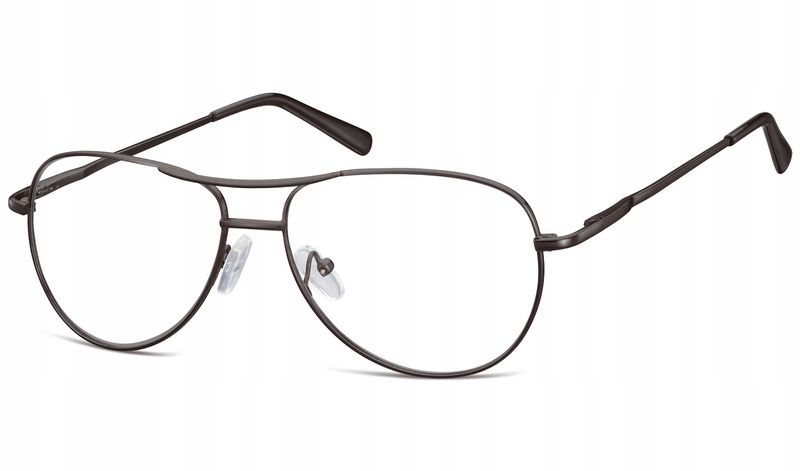 Okulary OPRAWKI Zerówki AVIATOR Pilotki UNISEX zdjęcie 1