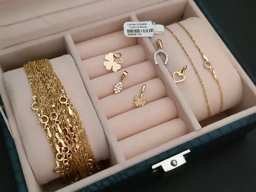 Złoty łańcuszek 585 elegancki SINGAPUR 50cm 14kt na chrzest i komunię 14k zdjęcie 6