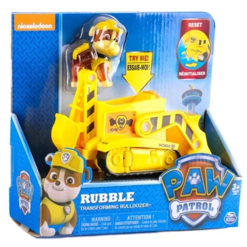 PSI PATROL TRANSFORMUJĄCY SPYCHACZ +FIGURKA RUBBLE na Arena.pl