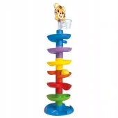 Kulodrom Wieża z Kulką Tor Kulkowy Zabawka Edukacyjna Labirynt Dolu