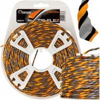 ŻYŁKA TNĄCA DO KOSY SPALINOWEJ PODKASZARKI DEMON Tri-Flex 2.4mm 104m