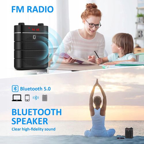 Głośnik przenośny JYX z bezprzewodowym mikrofonem na Arena.pl