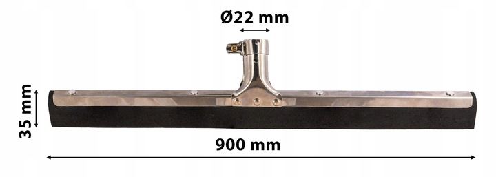 Ściągacz do wody 90cm gumowy SCIĄGACZKA MOP zdjęcie 2