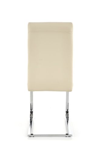 Krzesło Yvone kremowe/chrom na Arena.pl