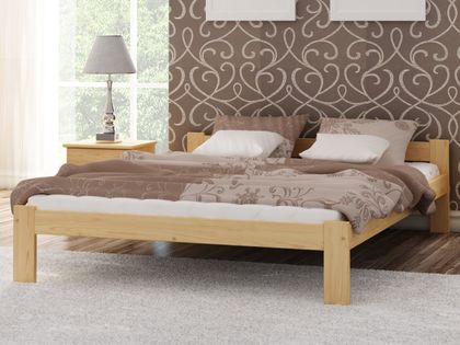 Łóżko drewniane NABA 120x200 + stelaż elastyczny