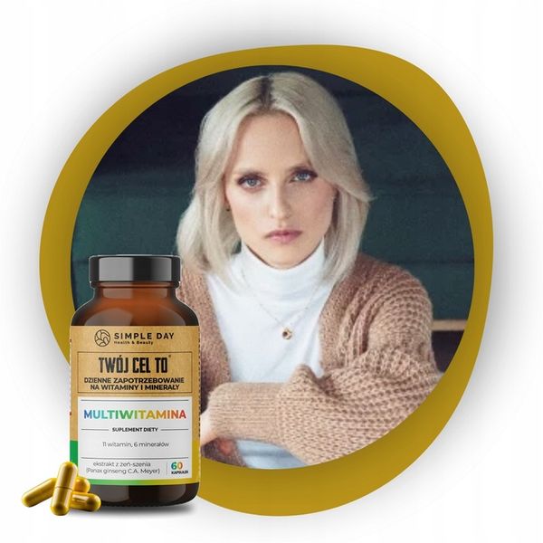 MULTIWITAMINA TWÓJ CEL TO - WITAMINY I MINERAŁY WITALNOŚĆ ZDROWIE 60 KAPS. zdjęcie 8