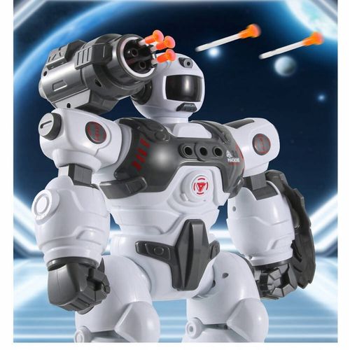 MULTIFUNKCYJNY ROBOT STEROWANY STRZELA STRZAŁKAMI PARĄ PILOT PROGRAMOWANIE na Arena.pl